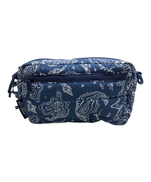 SUPREME（シュプリーム）Supreme (シュプリーム) 中綿ショルダーバッグ ブルーの古着・服飾アイテム