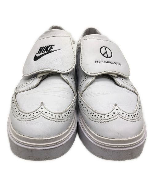 NIKE×KWONDO 1/PEACEMINUSONE（ナイキ×クウォンド 1/ピースマイナスワン）NIKE×KWONDO 1/PEACEMINUSONE (ナイキ×クウォンド 1/ピースマイナスワン) スニーカー ホワイト サイズ:27.5の古着・服飾アイテム