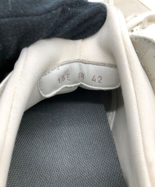 DIOR HOMME（ディオール オム）DIOR HOMME (ディオール オム) スニーカー ホワイト サイズ:42の古着・服飾アイテム