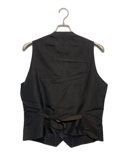 TAGLIATORE（タリアトーレ）TAGLIATORE (タリアトーレ) KLAUS ダブルブレステッド8Bジレ ネイビー×ブラウン サイズ:46の古着・服飾アイテム