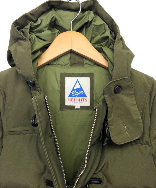 Cape HEIGHTS（ケープハイツ）Cape HEIGHTS (ケープハイツ) ダッフルダウンジャケット オリーブ サイズ:XSの古着・服飾アイテム