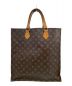 LOUIS VUITTON (ルイ ヴィトン) サックプラ トートバッグ モノグラム  ブラウン：30000円