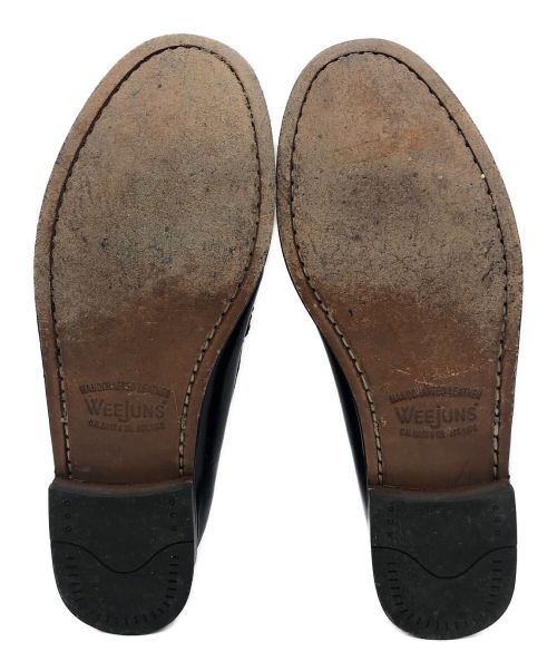 Weejuns（ウィージャン）WEEJUNS (ウィージャン) コインローファー ブラック サイズ:24.5cmの古着・服飾アイテム