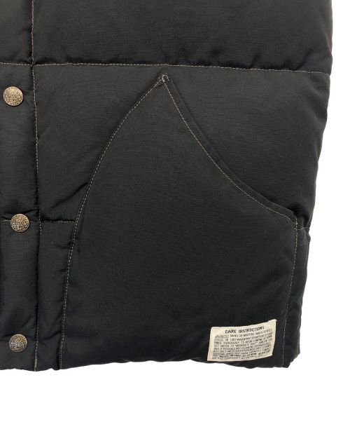 class-5（クラスファイブ）CLASS-5 (クラスファイブ) リバーシブルダウンベスト ブラック×ブラウン サイズ:Mの古着・服飾アイテム