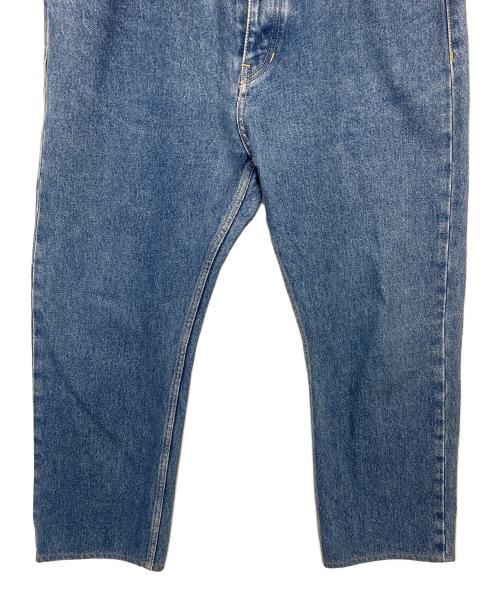 BALENCIAGA（バレンシアガ）BALENCIAGA (バレンシアガ) ウォッシュ加工デニムパンツ ネイビー サイズ:W34の古着・服飾アイテム