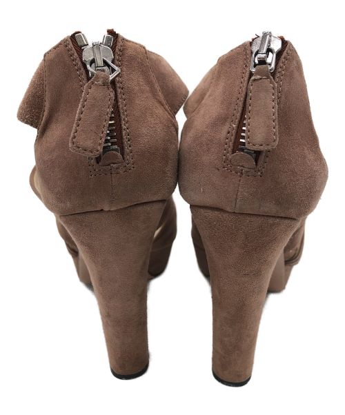 PRADA（プラダ）PRADA (プラダ) ヒールサンダル ピンク サイズ:23.5cmの古着・服飾アイテム