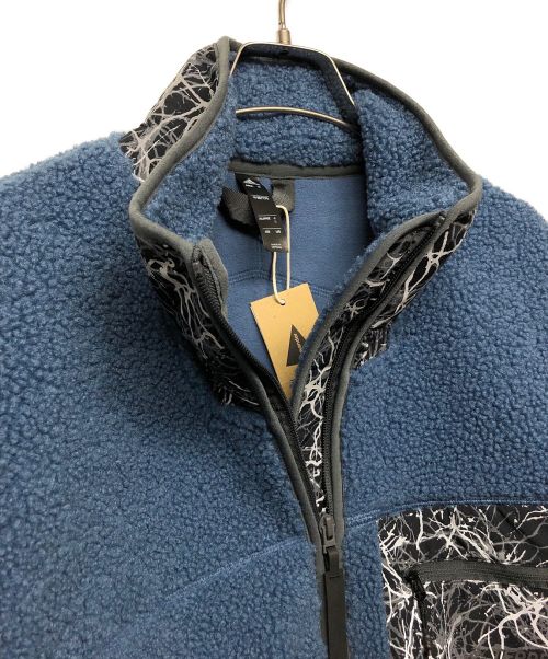 adidas（アディダス）adidas (アディダス) ボアジャケット ブルー サイズ:Sの古着・服飾アイテム