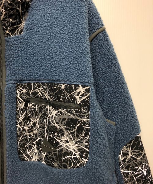 adidas（アディダス）adidas (アディダス) ボアジャケット ブルー サイズ:Sの古着・服飾アイテム