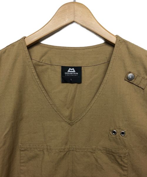 MountainEquipment（マウンテンイクィップメント）MountainEquipment (マウンテンイクィップメント) UTILITY VEST ブラウン サイズ:Lの古着・服飾アイテム