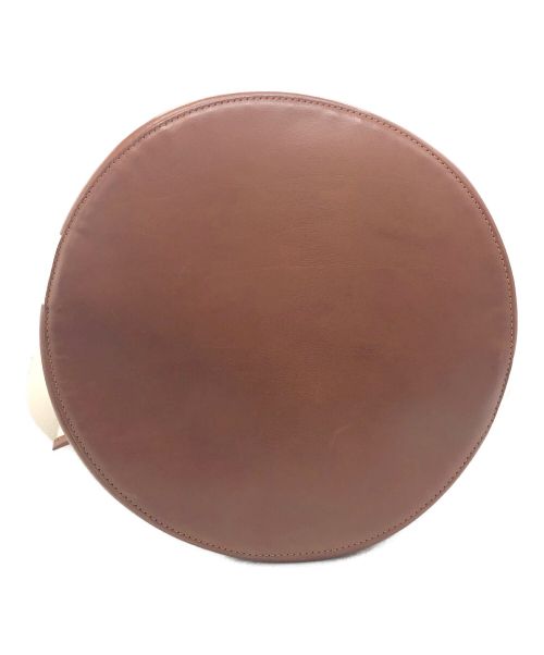 JIL SANDER+（ジルサンダープラス）JIL SANDER+ (ジルサンダープラス) 巾着ショルダーバッグ ネイビーの古着・服飾アイテム