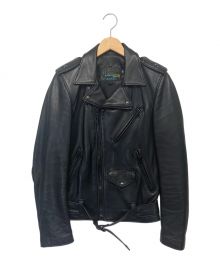 SCHOTT BROS.（ショット）の古着「ダブルライダースジャケット」｜ブラック