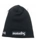 中古・古着 SUPREME (シュプリーム) New Era (ニューエラ) 2018モデル ニット帽 ブラック：5000円