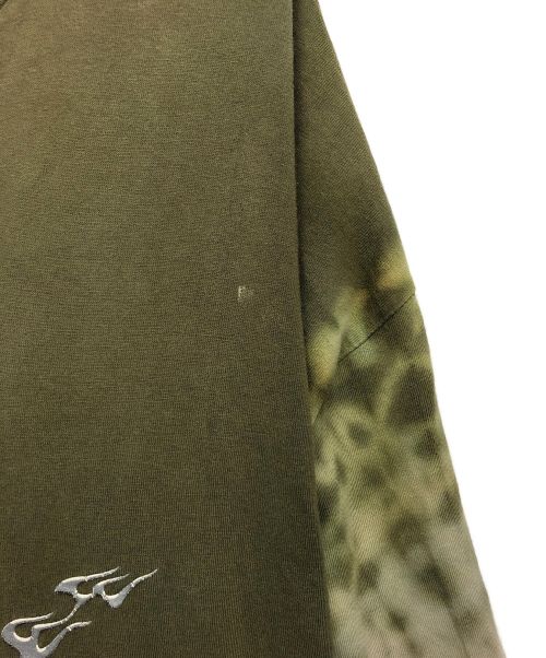 GLOBAL GENERATION（GLOBAL GENERATION）GLOBAL GENERATION (GLOBAL GENERATION) 半袖カットソー カーキ サイズ:不明の古着・服飾アイテム