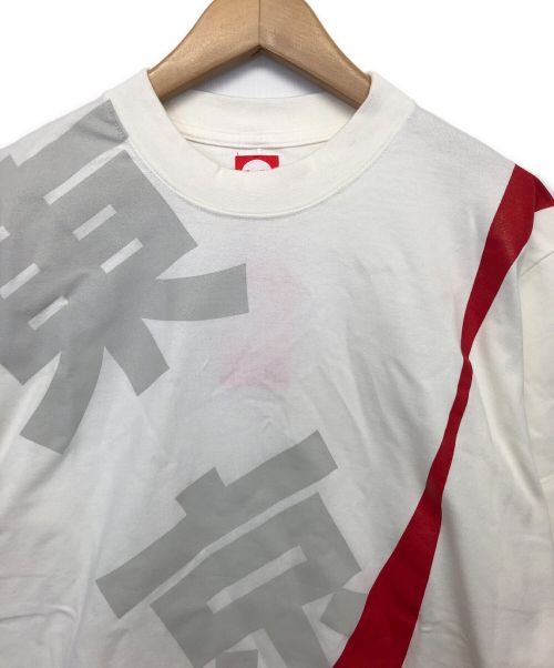 Coca Cola（コカコーラ）Coca Cola (コカコーラ) 長袖カットソー ホワイト サイズ:Mの古着・服飾アイテム
