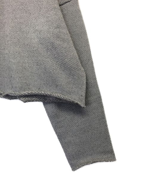 Whim Gazette（ウィムガゼット）Whim Gazette (ウィムガゼット) ウラケニットプルオーバー グレー サイズ:FREEの古着・服飾アイテム