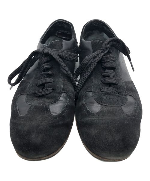 LOUIS VUITTON（ルイ ヴィトン）LOUIS VUITTON (ルイ ヴィトン) レザースニーカー ブラック サイズ:6　1/2の古着・服飾アイテム