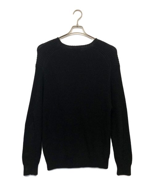 SUPREME（シュプリーム）SUPREME (シュプリーム) OPEN KNIT SMALL SWEATER ブラック サイズ:Lの古着・服飾アイテム