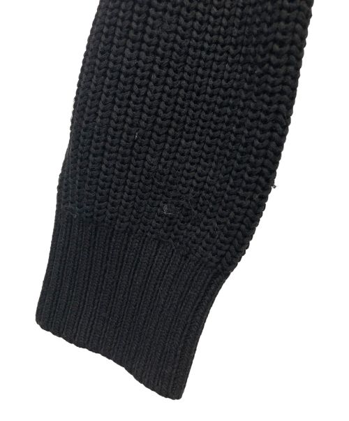 SUPREME（シュプリーム）SUPREME (シュプリーム) OPEN KNIT SMALL SWEATER ブラック サイズ:Lの古着・服飾アイテム