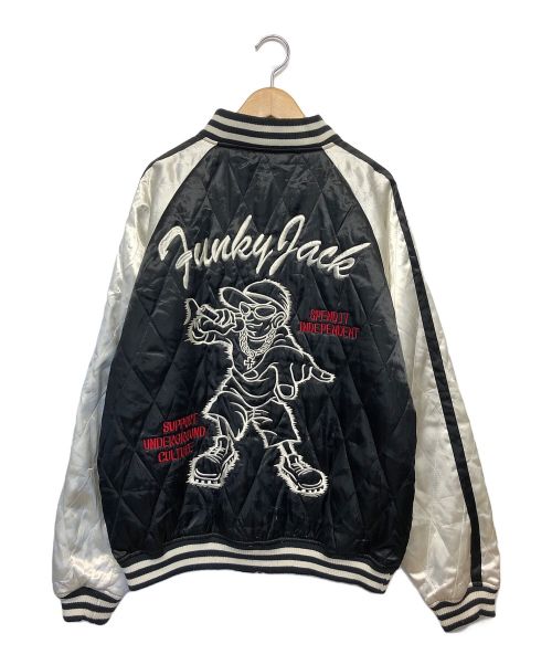 Funky Jack（Funky Jack）Funky Jack (Funky Jack) スタジャン ブラック サイズ:Mの古着・服飾アイテム
