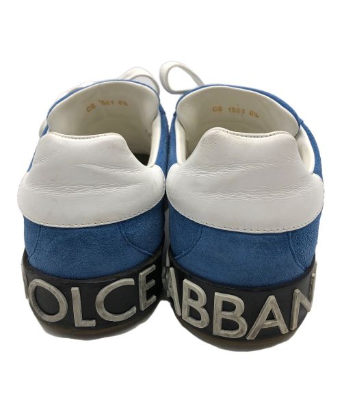 DOLCE & GABBANA（ドルチェ＆ガッバーナ）DOLCE & GABBANA (ドルチェ＆ガッバーナ) スニーカー ブルー サイズ:27cmの古着・服飾アイテム