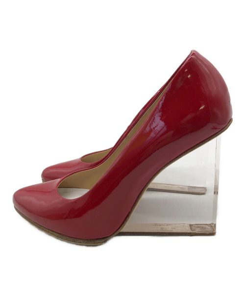 Maison Margiela（メゾンマルジェラ）Maison Margiela (メゾンマルジェラ) H&M (エイチアンドエム) パンプス レッド サイズ:24cmの古着・服飾アイテム