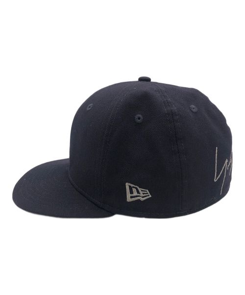 New Era×YOHJI YAMAMOTO（ニューエラ×ヨウジヤマモト）New Era×yohji yamamoto (ニューエラ×ヨウジヤマモト) キャップ ネイビーの古着・服飾アイテム