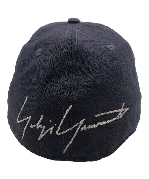 New Era×YOHJI YAMAMOTO（ニューエラ×ヨウジヤマモト）New Era×yohji yamamoto (ニューエラ×ヨウジヤマモト) キャップ ネイビーの古着・服飾アイテム
