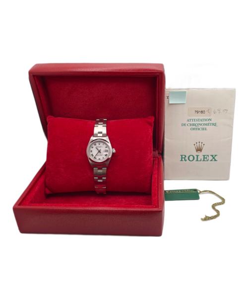 ROLEX（ロレックス）ROLEX (ロレックス) オイスターパーペチュアルデイト Ref.79160 白文字盤 サイズ:26mmの古着・服飾アイテム