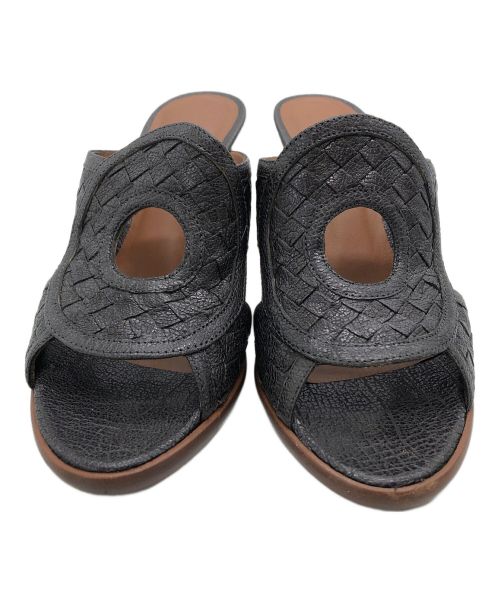 BOTTEGA VENETA（ボッテガベネタ）BOTTEGA VENETA (ボッテガベネタ) サンダル ブラウン サイズ:23cmの古着・服飾アイテム