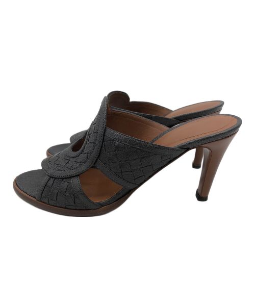 BOTTEGA VENETA（ボッテガベネタ）BOTTEGA VENETA (ボッテガベネタ) サンダル ブラウン サイズ:23cmの古着・服飾アイテム