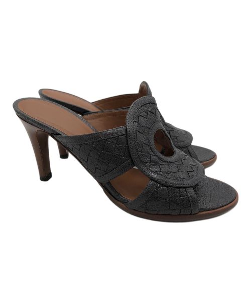 BOTTEGA VENETA（ボッテガベネタ）BOTTEGA VENETA (ボッテガベネタ) サンダル ブラウン サイズ:23cmの古着・服飾アイテム