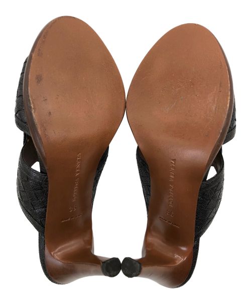 BOTTEGA VENETA（ボッテガベネタ）BOTTEGA VENETA (ボッテガベネタ) サンダル ブラウン サイズ:23cmの古着・服飾アイテム