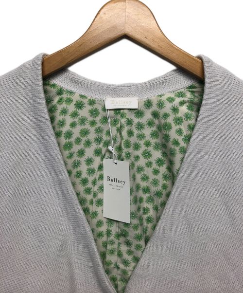 BALLSEY（ボールジィ）BALLSEY (ボールジィ) カーディガン グレー サイズ:S 未使用品の古着・服飾アイテム