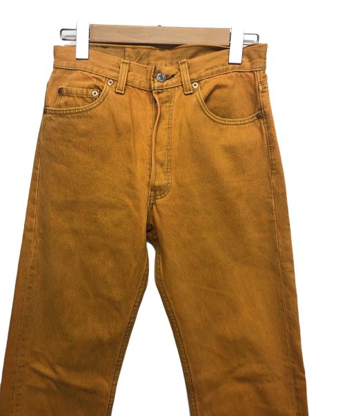 LEVI'S（リーバイス）LEVI'S (リーバイス) デニムパンツ イエロー サイズ:76cm(W30)の古着・服飾アイテム