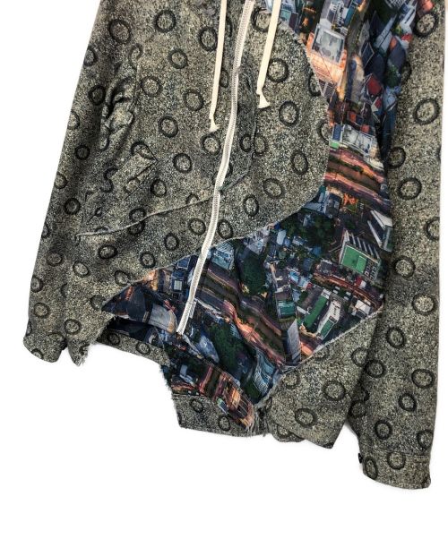 COMME des GARCONS HOMME PLUS（コムデギャルソンオムプリュス）COMME des GARCONS HOMME PLUS (コムデギャルソンオムプリュス) ジップパーカー オリーブ サイズ:Mの古着・服飾アイテム