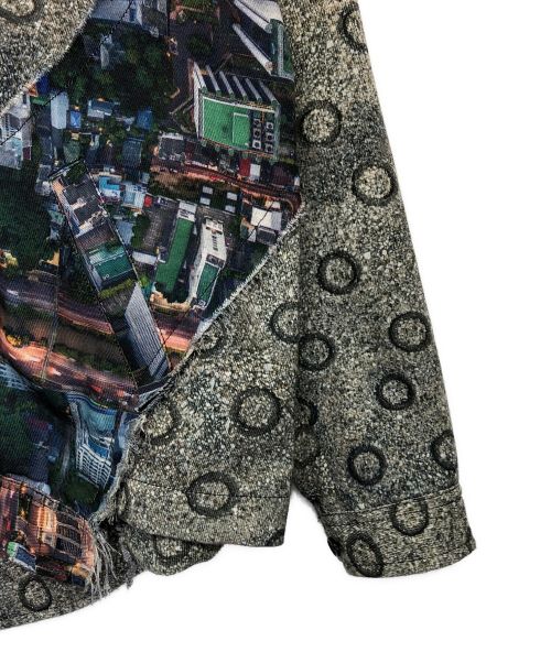 COMME des GARCONS HOMME PLUS（コムデギャルソンオムプリュス）COMME des GARCONS HOMME PLUS (コムデギャルソンオムプリュス) ジップパーカー オリーブ サイズ:Mの古着・服飾アイテム