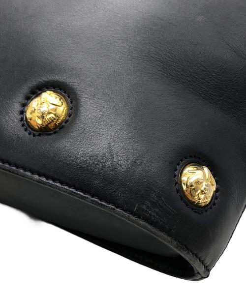 Salvatore Ferragamo（サルヴァトーレ フェラガモ）Salvatore Ferragamo (サルヴァトーレ フェラガモ) 2WAYバッグ ネイビーの古着・服飾アイテム