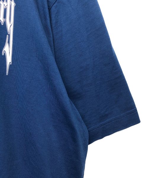 BURBERRY LONDON（バーバリーロンドン）BURBERRY LONDON (バーバリーロンドン) 半袖Tシャツ ブルー×ホワイト サイズ:Mの古着・服飾アイテム