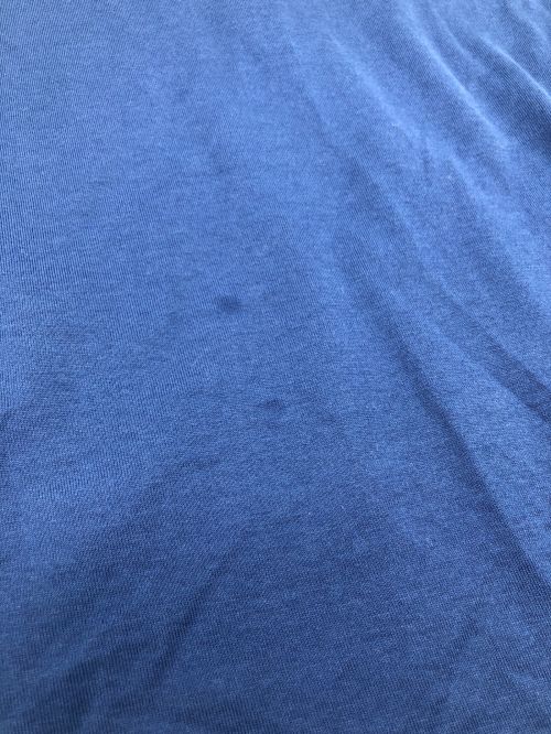 BURBERRY LONDON（バーバリーロンドン）BURBERRY LONDON (バーバリーロンドン) 半袖Tシャツ ブルー×ホワイト サイズ:Mの古着・服飾アイテム