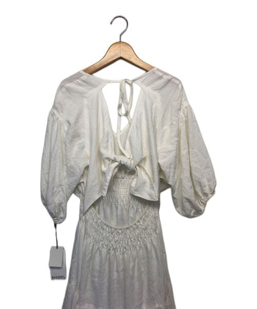 Snidel（スナイデル）Snidel (スナイデル) ワンピース アイボリー サイズ:S 未使用品の古着・服飾アイテム