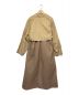 中古・古着 ELENDEEK (エレンディーク) トレンチコート ベージュ サイズ:S：6000円