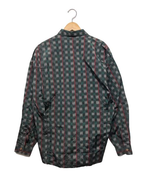 MOMENTODUE（MOMENTODUE）MOMENTODUE (MOMENTODUE) チェックシャツ グリーン サイズ:Sの古着・服飾アイテム