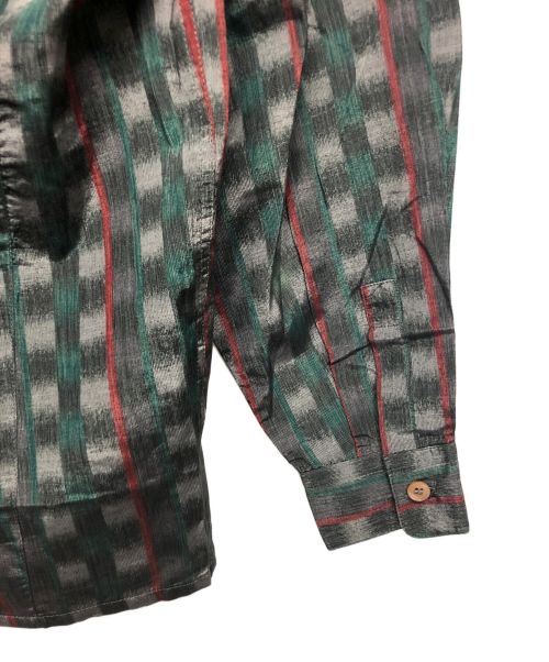 MOMENTODUE（MOMENTODUE）MOMENTODUE (MOMENTODUE) チェックシャツ グリーン サイズ:Sの古着・服飾アイテム