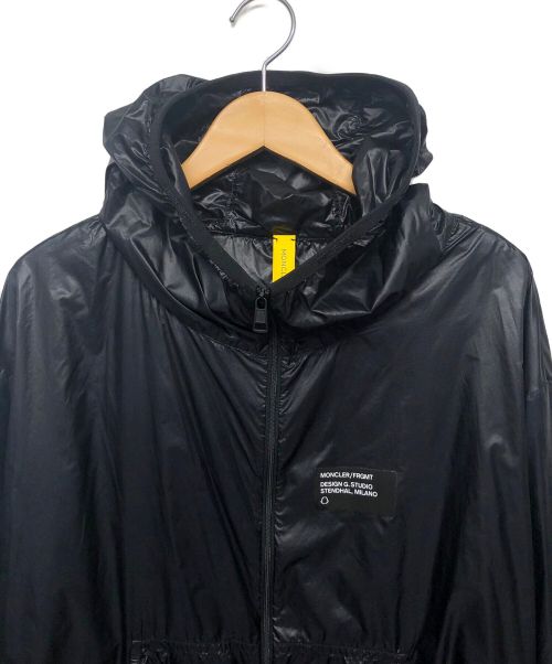 MONCLER（モンクレール）MONCLER (モンクレール) FRAGMENT (フラッグメント) ナイロンジャケット ブラック サイズ:１の古着・服飾アイテム