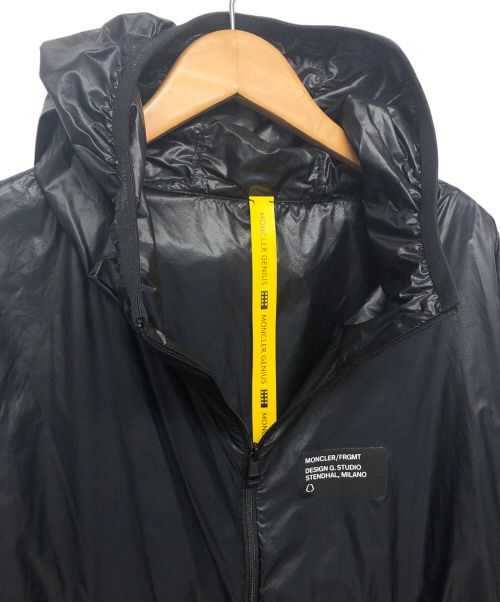 MONCLER（モンクレール）MONCLER (モンクレール) FRAGMENT (フラッグメント) ナイロンジャケット ブラック サイズ:１の古着・服飾アイテム