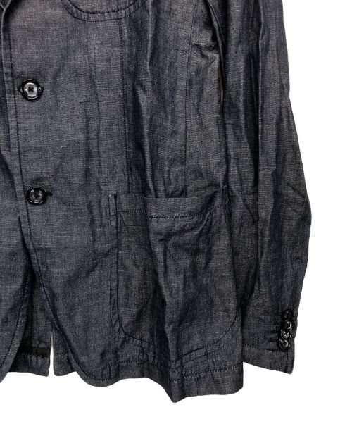 TAGLIATORE（タリアトーレ）TAGLIATORE (タリアトーレ) リネンジャケット ネイビー サイズ:46の古着・服飾アイテム