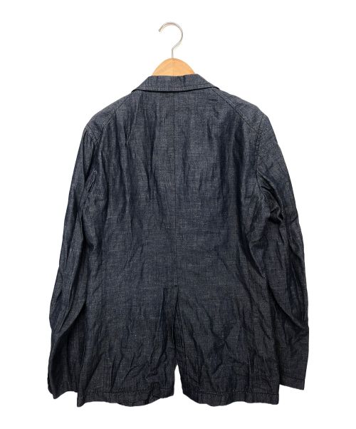TAGLIATORE（タリアトーレ）TAGLIATORE (タリアトーレ) リネンジャケット ネイビー サイズ:46の古着・服飾アイテム