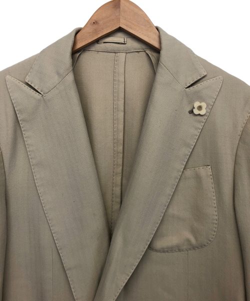 LARDINI（ラルディーニ）LARDINI (ラルディーニ) ウールジャケット ベージュ サイズ:48の古着・服飾アイテム