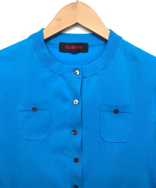 CABAN（キャバン）CABaN (キャバン) 半袖Tシャツ ブルー サイズ:Sの古着・服飾アイテム