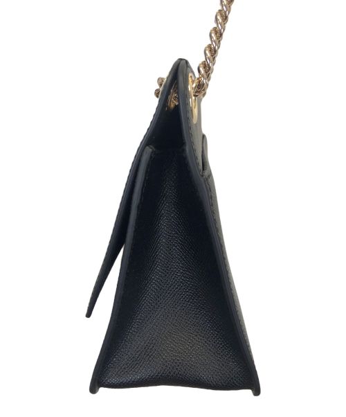 FURLA（フルラ）FURLA (フルラ) チェーンショルダーバッグ ブラックの古着・服飾アイテム